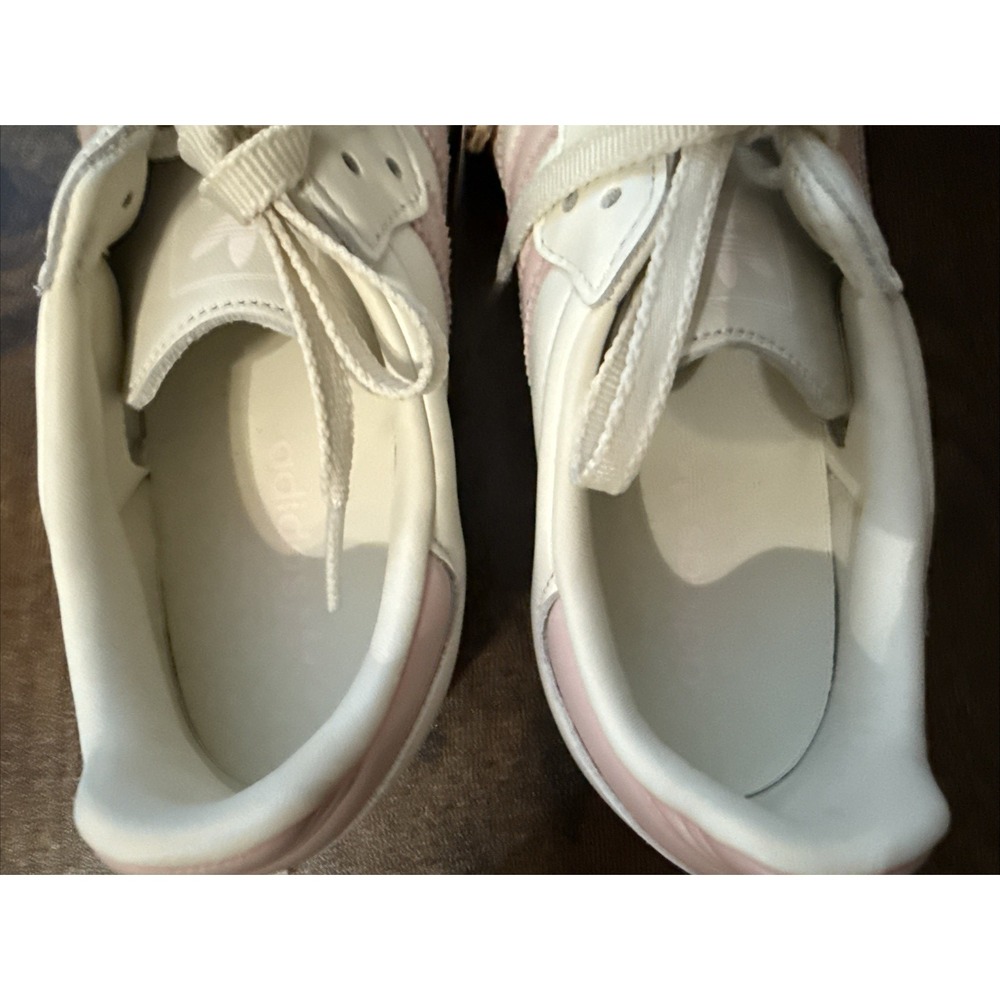Adidas Samba OG W Women 7 Off White Sandy Pink New IH9059 Leather Sneakers - Picture 6 of 16